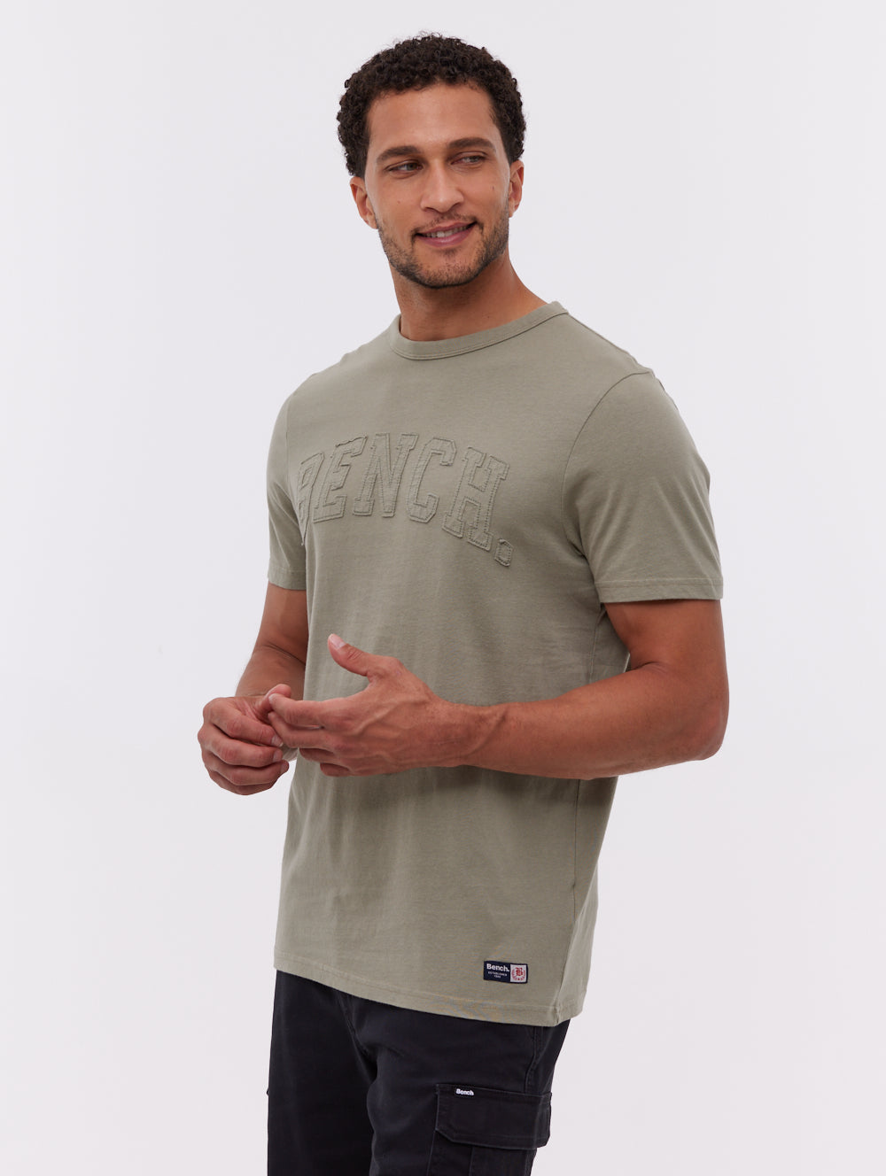 Daffron Collegiate Applique T-Shirt - Stylish Embroidered Cotton Tee for Men & Women - Perfect for School Spirit, Game Days & Casual Wear