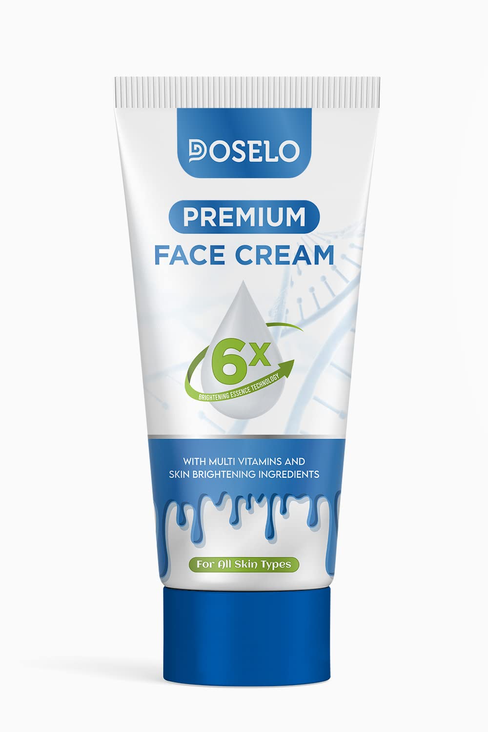 DOSELO Premium Face Cream for All Skin Types - Hydrating & Anti-Aging Moisturizer for Dry, Oily & Sensitive Skin | Day & Night Skincare Routine