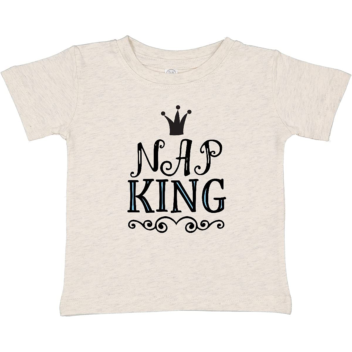 Inktastic Nap King Baby Boy T-Shirt - Cute & Comfortable Cotton Tee for Infants & Toddlers - Perfect for Playtime, Daycare & Family Photos