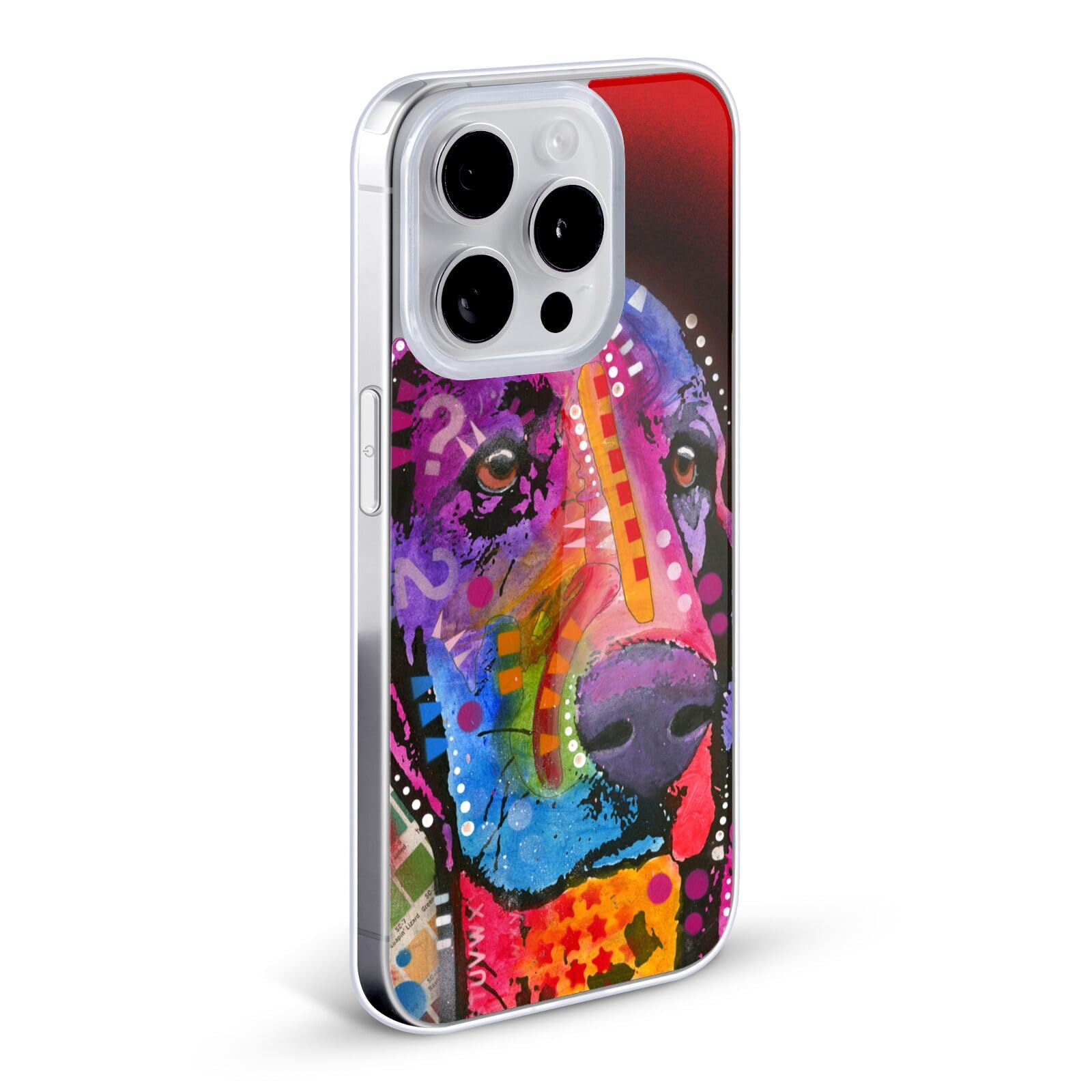 Officially Licensed Dean Russo Basset Hound Dogs Soft Gel Phone Case for Apple iPhone 13 Pro Max - Cute Pet Protection with Anti-Slip Grip, Perfect for Dog Lovers & Everyday Use