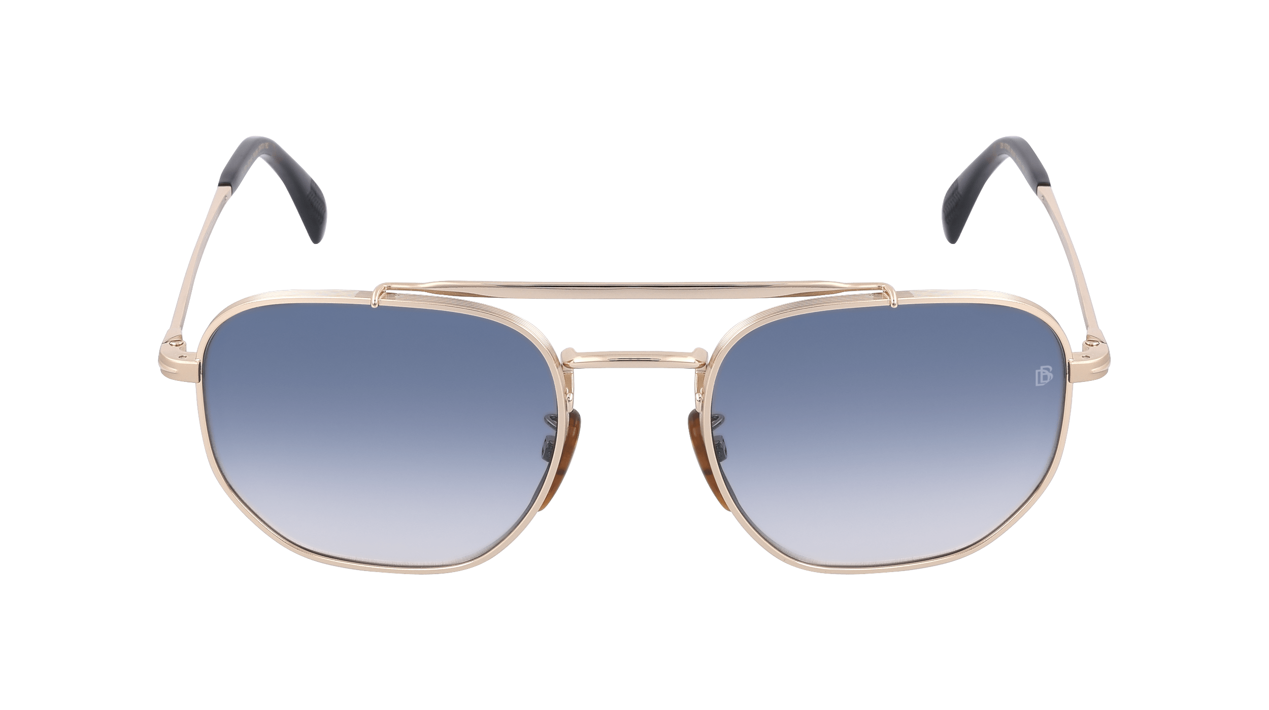 David Beckham DB 1079/S 06J 5420 Polarized Sunglasses for Men - UV Protection Aviator Style Shades for Driving, Beach & Outdoor Activities