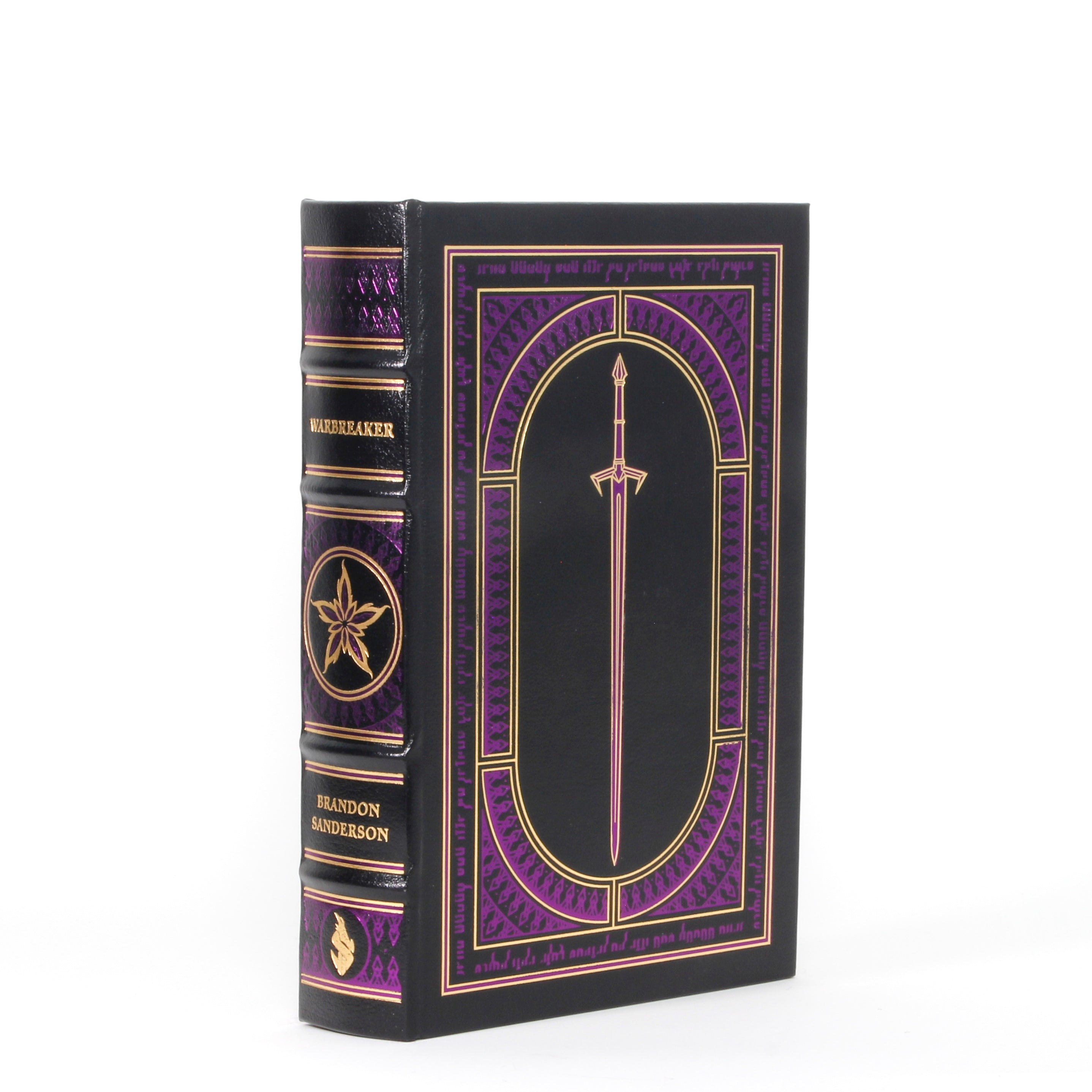 Signed Leatherbound Warbreaker Deluxe Dragonsteel Edition - Fantasy Novel Collector's Item for Book Lovers & Gift Giving