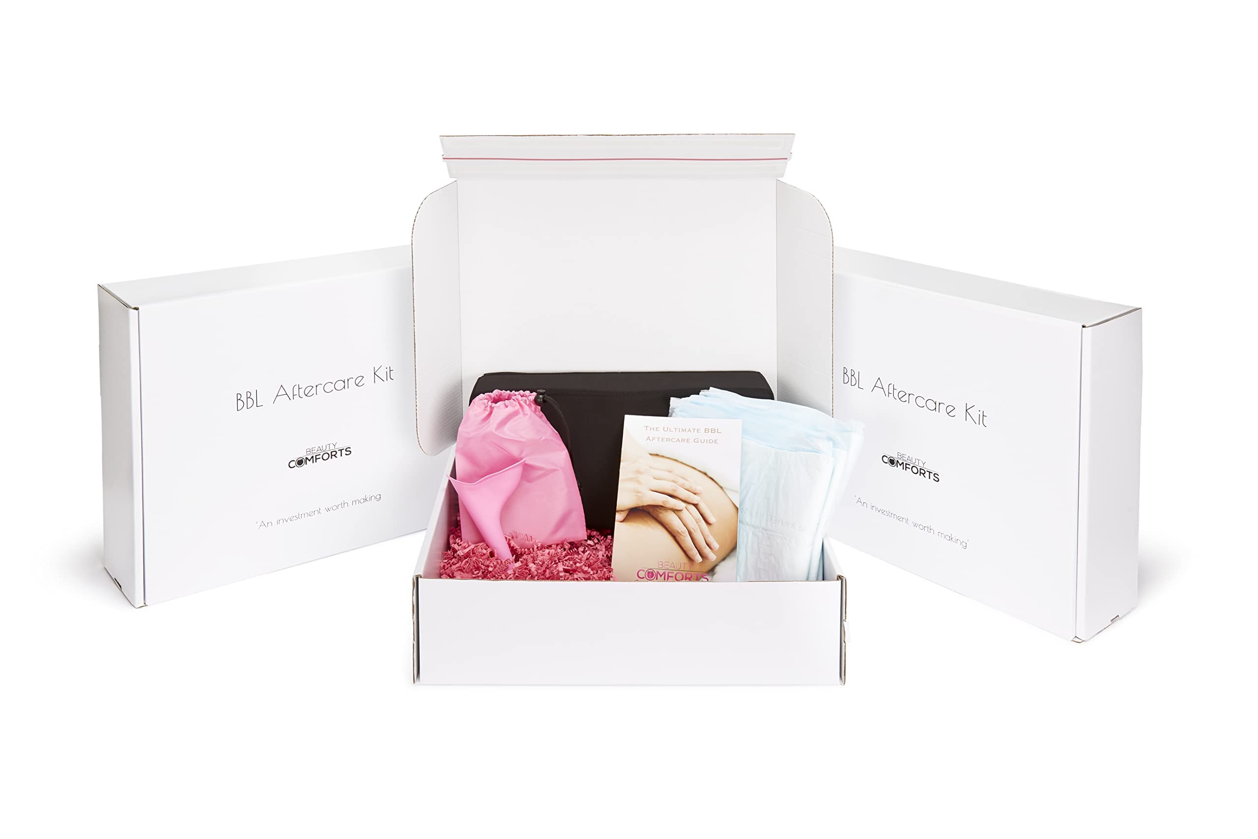 Beauty Comforts BBL Brazilian Butt Lift Aftercare Kit – Post-Surgery Recovery Essentials for Gluteal Enhancement | Perfect for Post-Op Care, Swelling Reduction & Comfortable Healing
