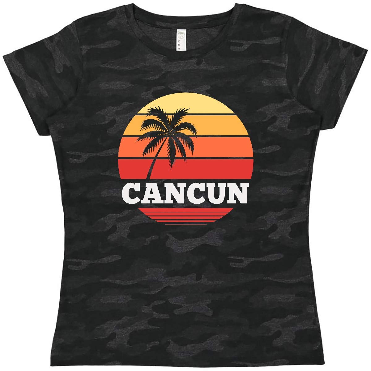 Inktastic Cancun Mexico Vacation Trip Women's T-Shirt - Comfortable Travel Tee for Beach Holidays & Summer Getaways
