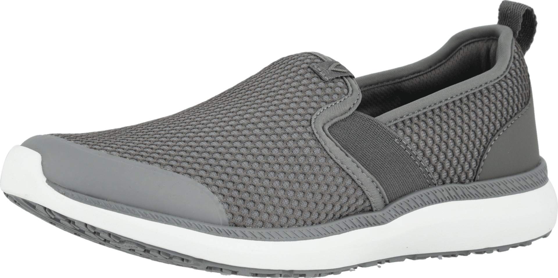 Vionic Julianna Pro Slip-Resistant Slip-On Sneakers for Women - Comfortable Work Shoes with Arch Support for Nurses, Waitresses & Healthcare Professionals - Non-Slip Shoes for Hospital, Restaurant & Long Shifts - Ideal for Healthcare, Food Service & Retail Workers - Perfect for Nursing Shifts, Restaurant Work & All-Day Comfort