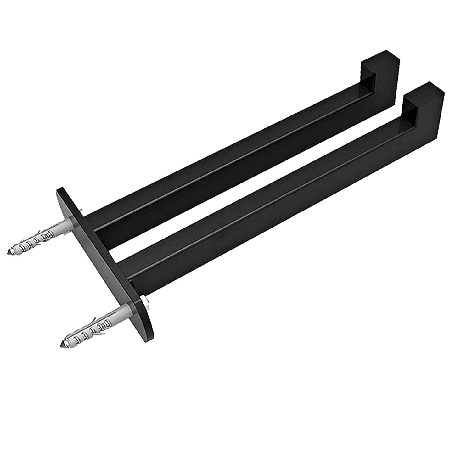 Barbell Bracket - Heavy Duty Wall Mounted Barbell Bar Storage Rack for Home Gym, Space Saving Sports Equipment Organizer | Perfect for Garage, Basement, and Fitness Room Organization