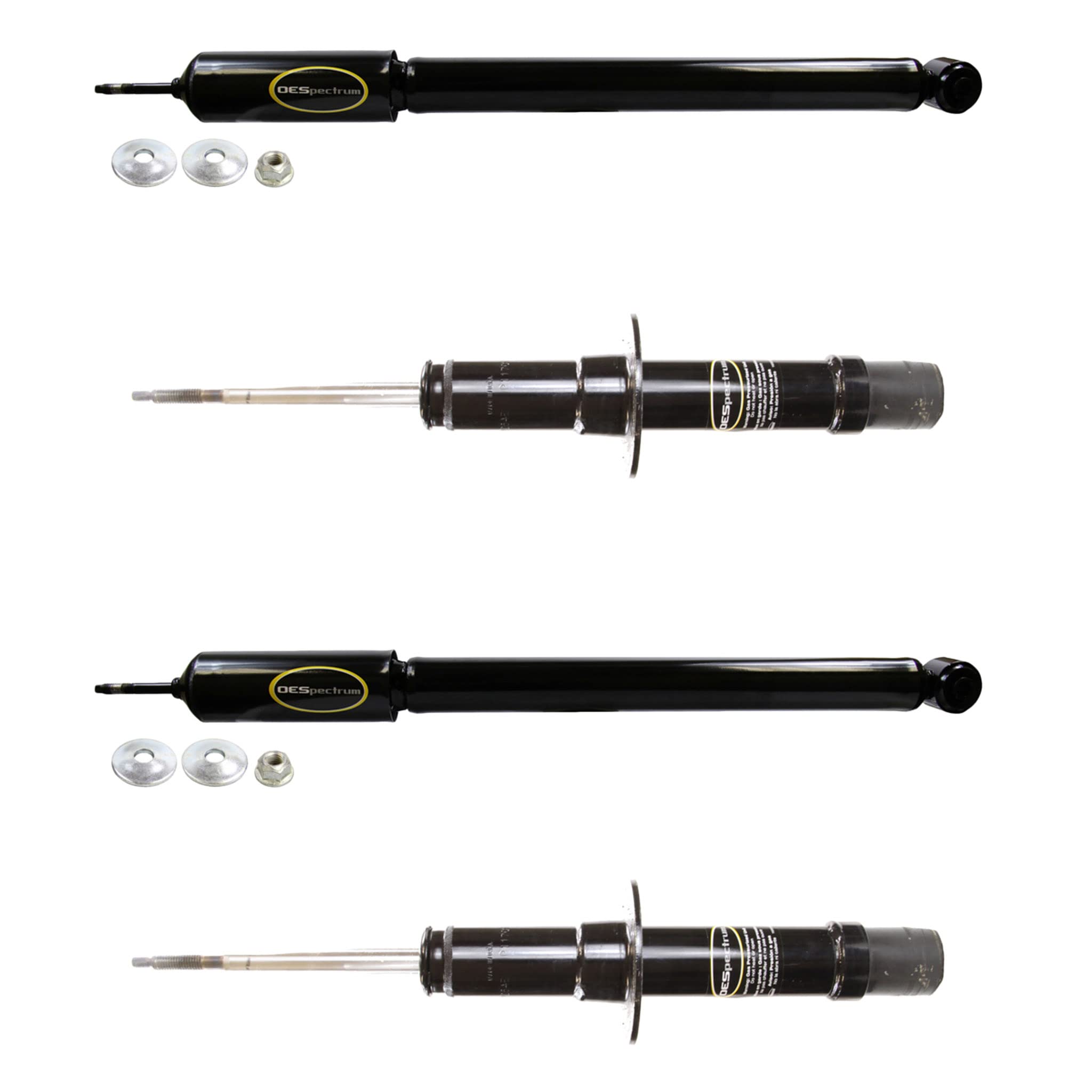 Monroe Front & Rear Shocks Struts for Dodge Magnum & Charger - BuyAutoParts 77-68408F9 | Smooth Ride & Enhanced Handling for Daily Commute & Road Trips