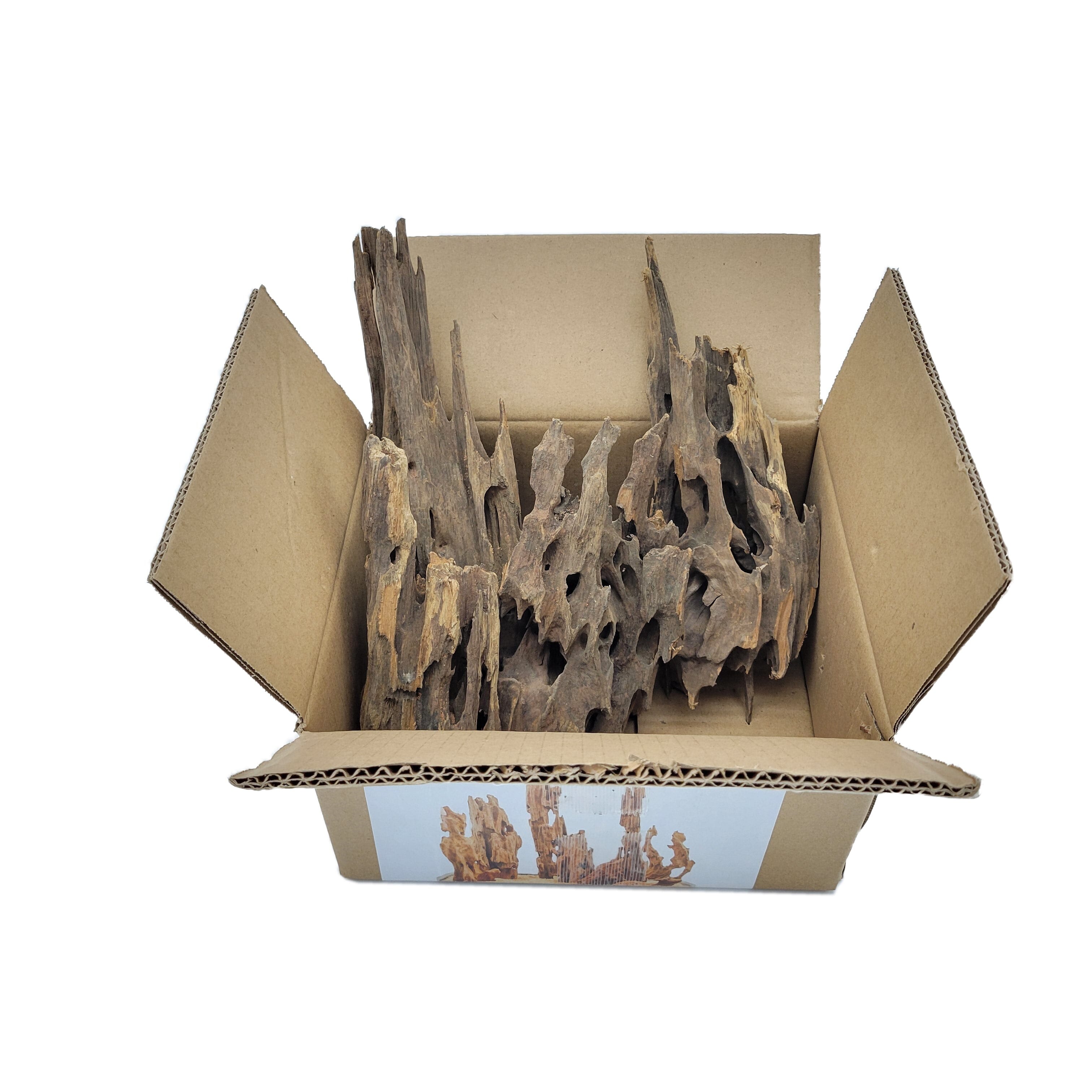 Lifegard Aquatics Natural Dragon Wood Pack for Aquarium Decor - Perfect for Fish Tanks, Reptile Habitats & Terrarium Landscaping