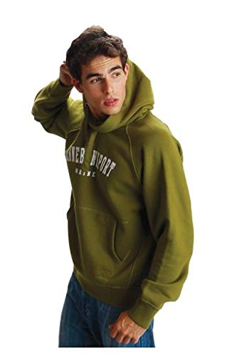 Wild Palms 940BTM Men's Advanced Fleece Pullover Hoodie - Soft & Warm Winter Jacket for Outdoor Activities, Hiking & Casual Wear (Medium, Butter Color)
