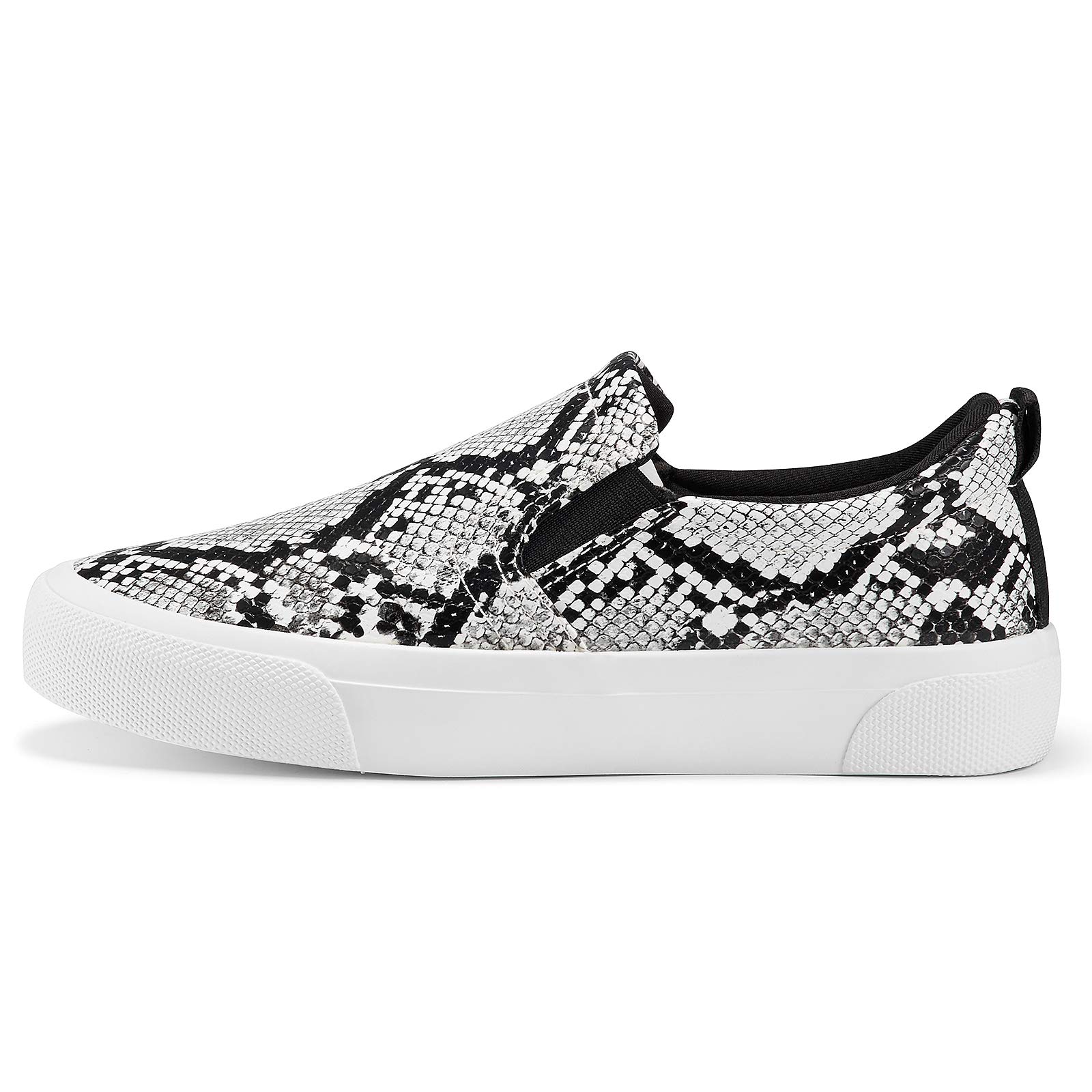JENN ARDOR Women's Slip On Sneakers - Comfortable Casual Walking Shoes for Women | Fashion Flats for Everyday Wear, Work & Travel