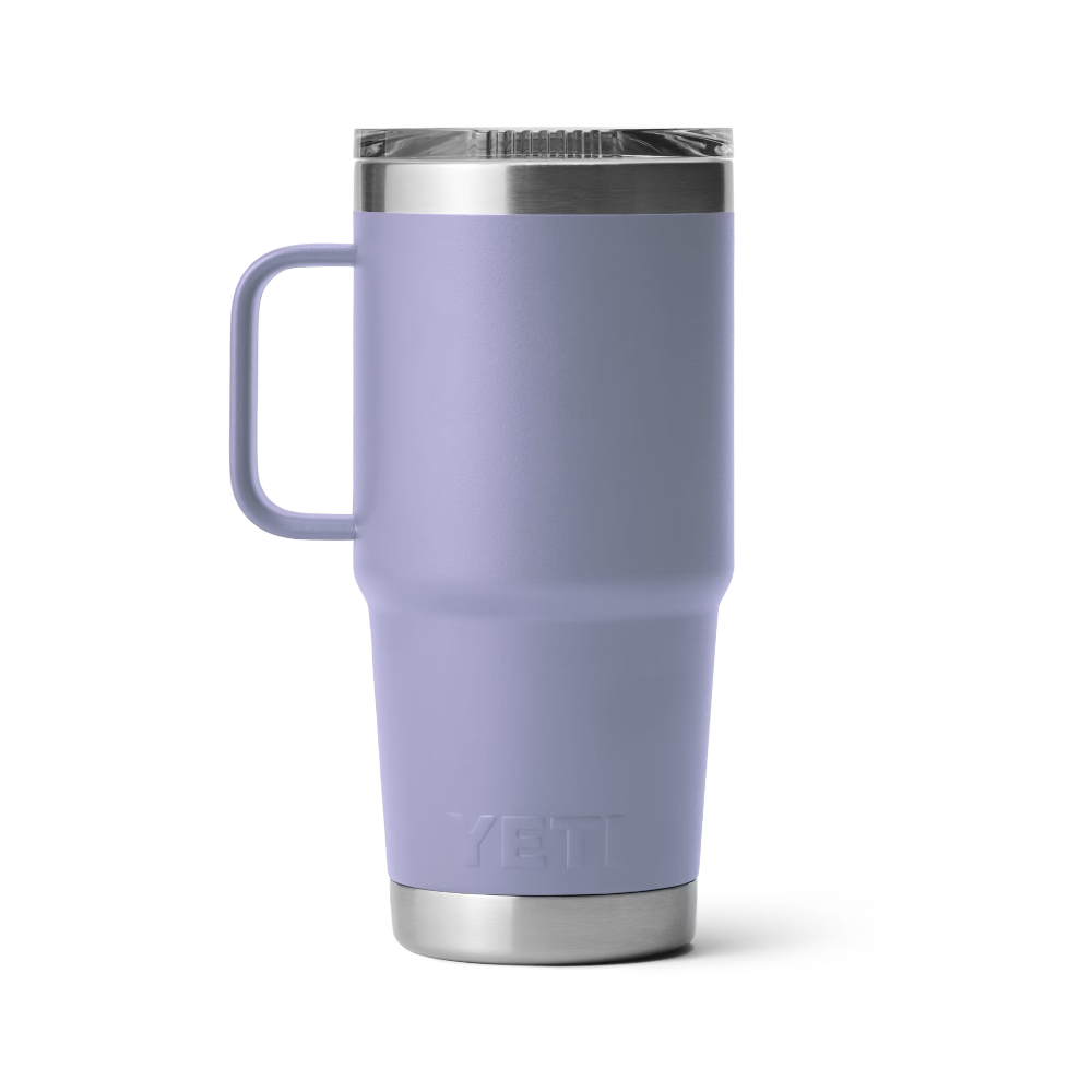 20 oz Rambler Travel Mug with Stronghold™ Lid - Leak-Proof Insulated Stainless Steel Tumbler for Coffee, Tea & Hot/Cold Drinks - Perfect for Commuting, Camping & Outdoor Adventures