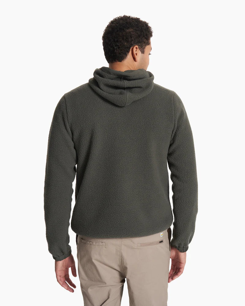 Men's Morrow Sherpa Hoodie - Warm Fleece-Lined Pullover for Winter - Cozy Outdoor & Casual Wear