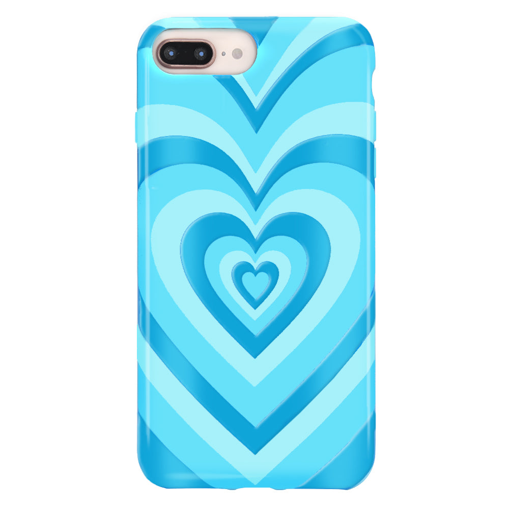 Cute Blue Sweethearts iPhone Case - Trendy & Protective Phone Cover for iPhone 13/12/11/X - Perfect for Valentine's Day, Gifts & Everyday Use