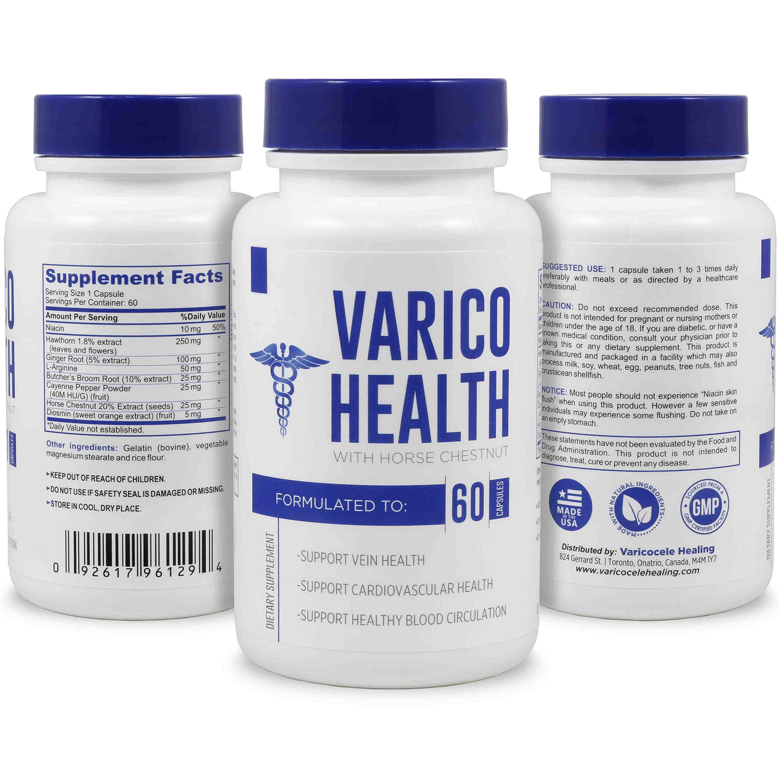 Varaco Health Kit (3 Bottles) - Premium Multivitamin Supplement for Immune Support, Energy & Wellness - Perfect for Daily Nutrition, Travel & Active Lifestyle