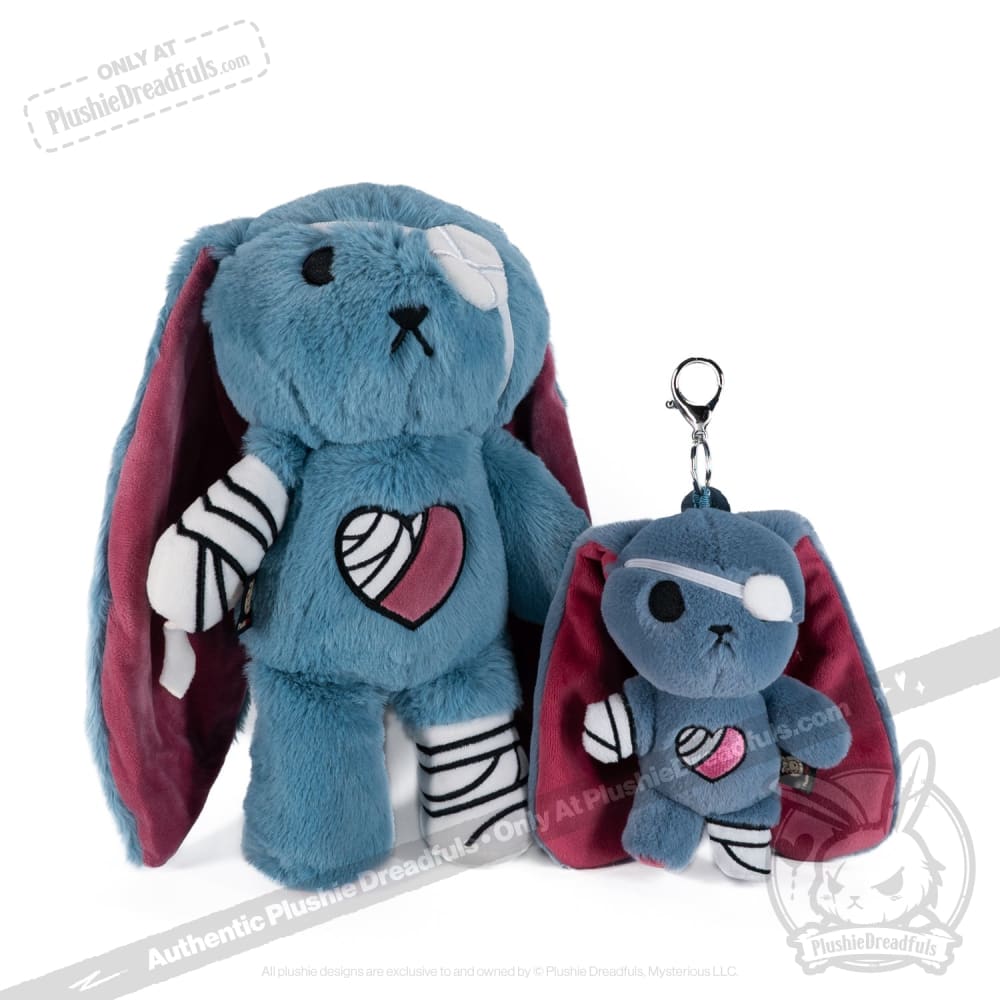 Plushie Dreadfuls Ouchie Plush Keychain - Cute Kawaii Stuffed Animal Accessory for Backpacks, Purses & Gifts | Soft Emotional Support Toy for Kids & Adults