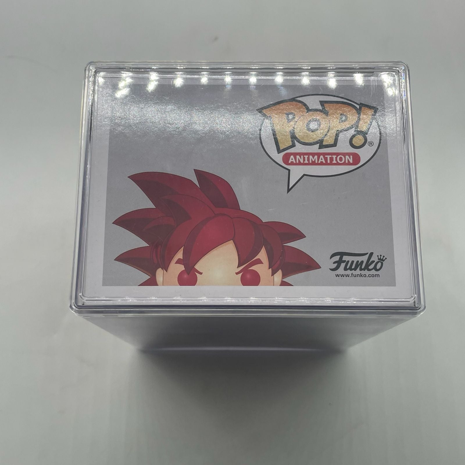 Dragon Ball Super Saiyan God Goku #827 Funko Pop Vinyl Figure Collectible - Perfect for Anime Fans, Gift for Collectors & Home Office Decor