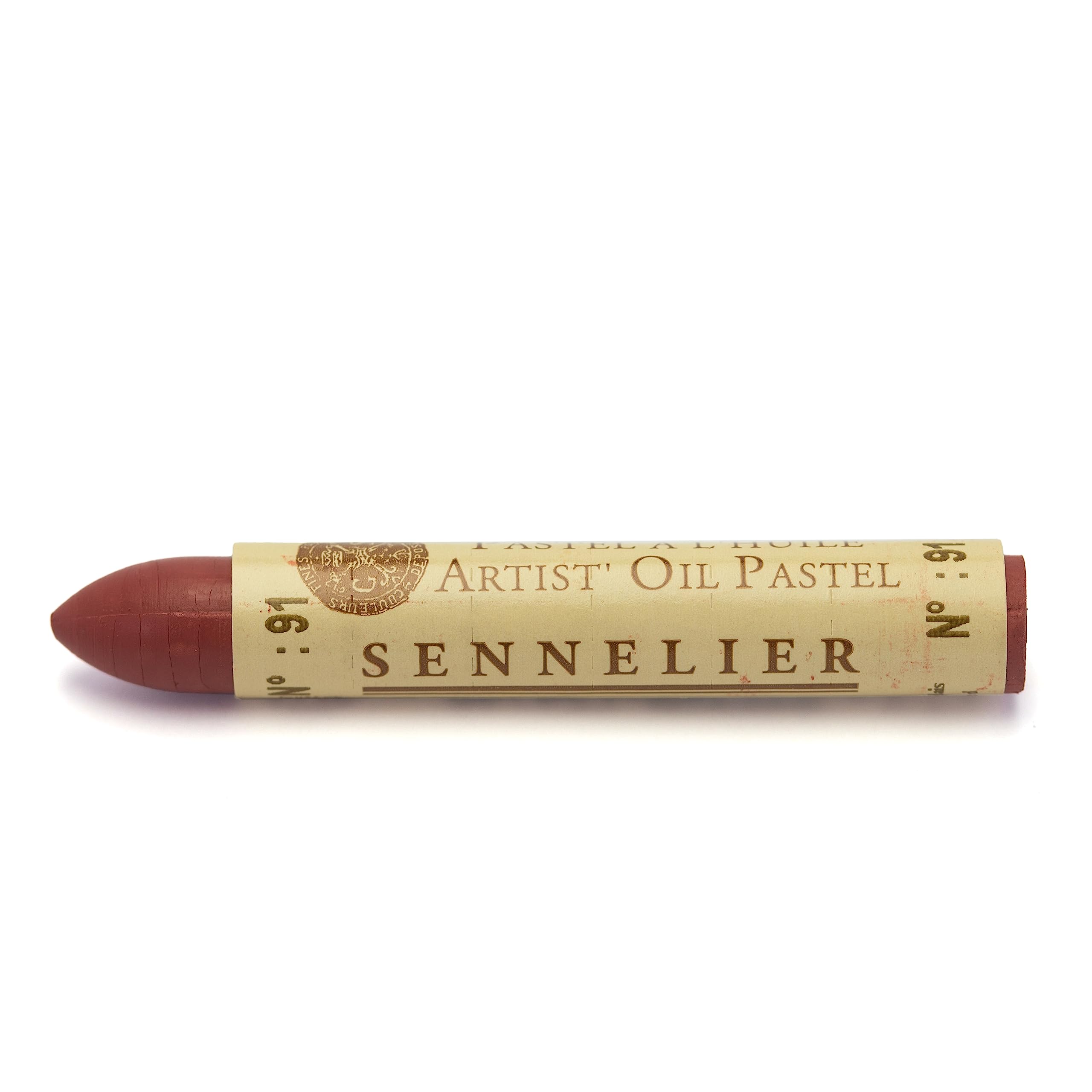 Sennelier Chrome Red Oil Pastels - Professional Artist Grade Soft Pastels for Drawing, Sketching & Painting - Perfect for Canvas, Paper & Mixed Media Art Projects