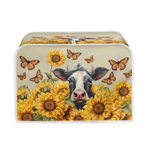 Cow Sunflower Butterfly