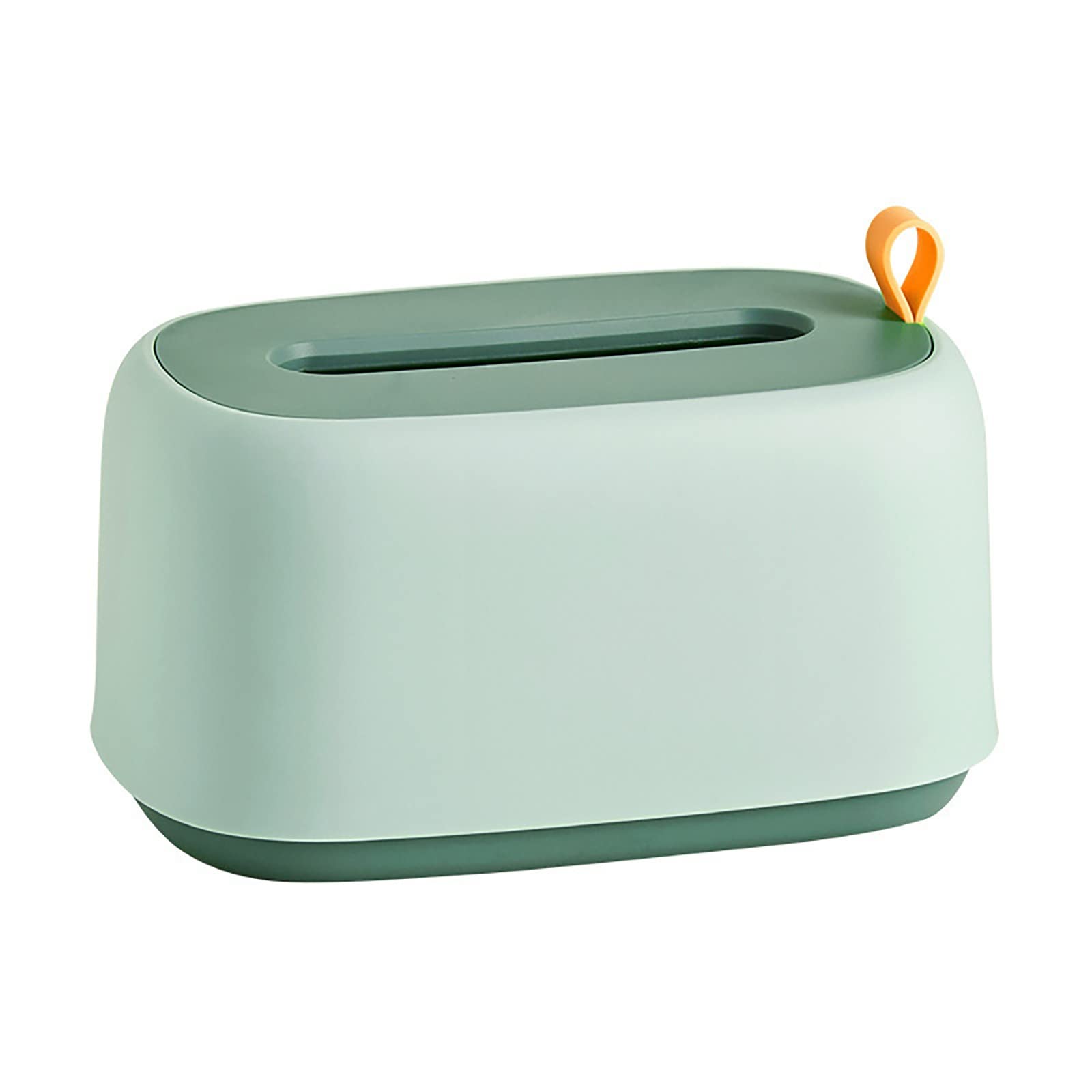 Creative Wall Mounted Tissue Box Holder - Viscose Bathroom & Desktop Tissue Organizer, Multifunctional Household Paper Storage (Green, One Size) - Perfect for Bathroom, Kitchen, Office & Bedroom Organization