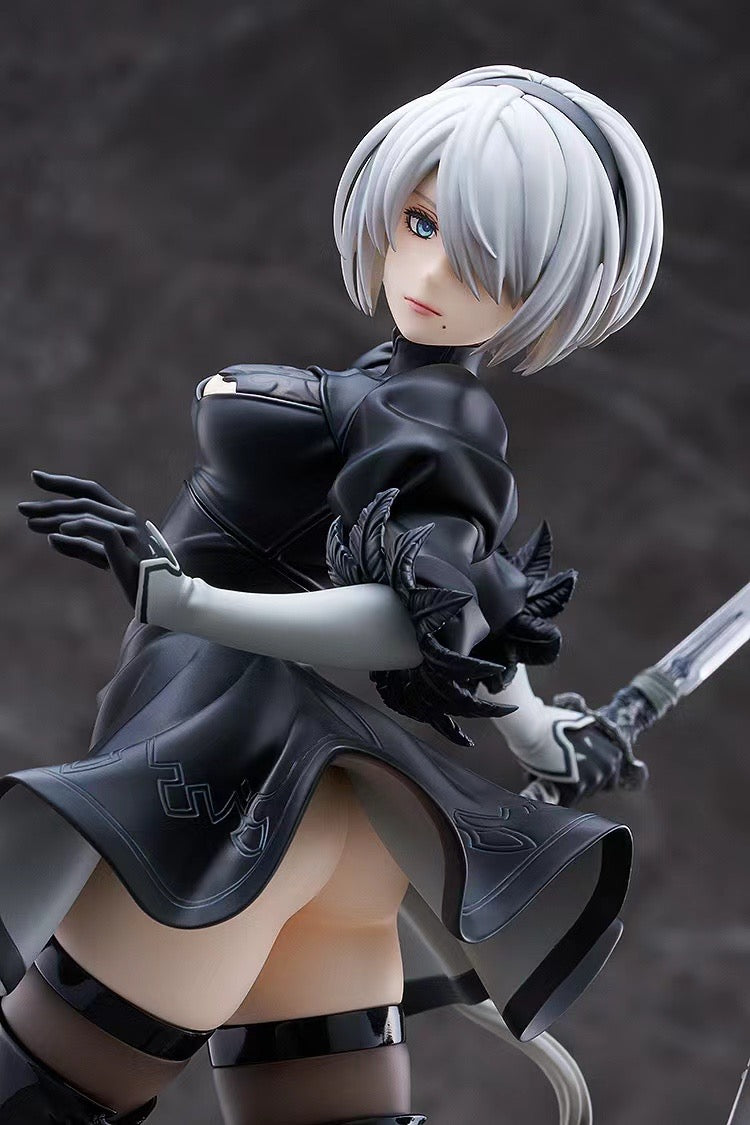 Max Factory Nier Automata 2B Action Figure - Collectible Anime Character Model for Gamers & Fans | Perfect for Display, Cosplay & Gift Giving