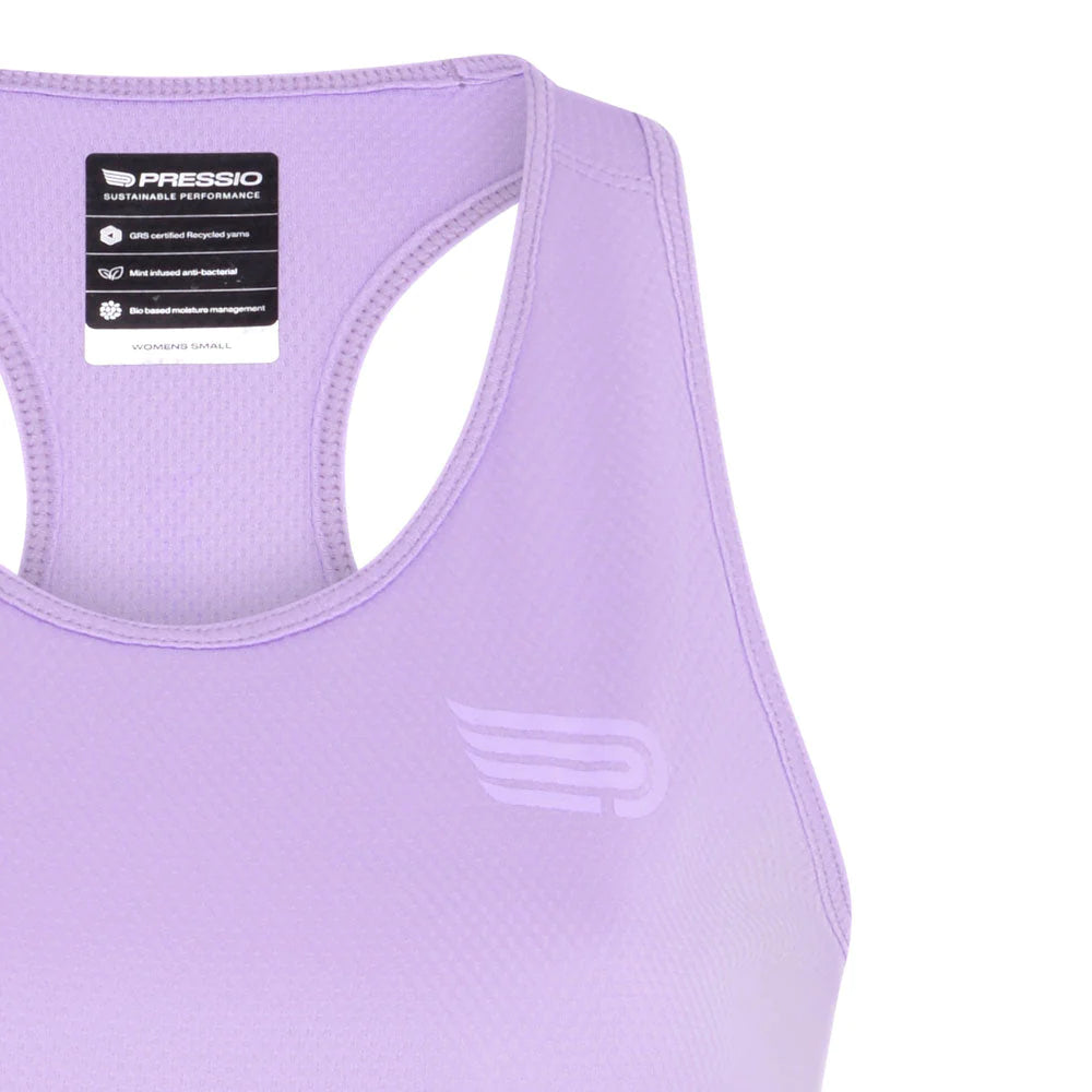 Pressio Women's Performance Singlet - Lightweight, Moisture-Wicking, Breathable for Running, Yoga & Gym Workouts | LVD/MAT