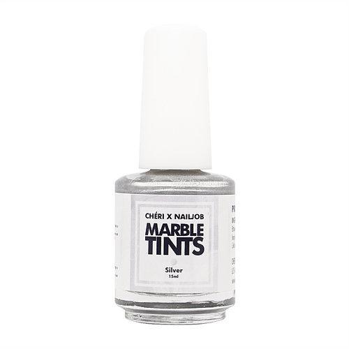 Cheri Marble Tint Silver #MT 80239 - Elegant Nail Polish for Professional Salons & Home Manicures | Perfect for Weddings, Parties & Special Occasions
