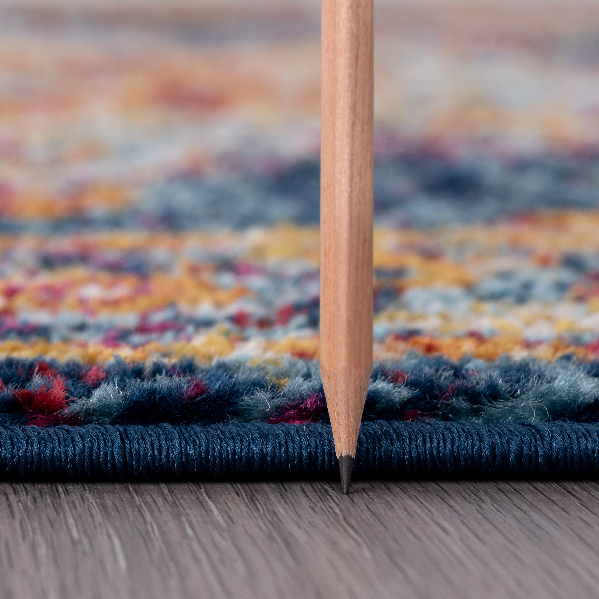 Premium Mila Blue 8x10 Area Rug - Soft Traditional Medallion Design for Living Room, Dining Room, Bedroom & Entryway - Large Indoor Carpet for Home Decor - Perfect for Cozy Spaces & High Traffic Areas