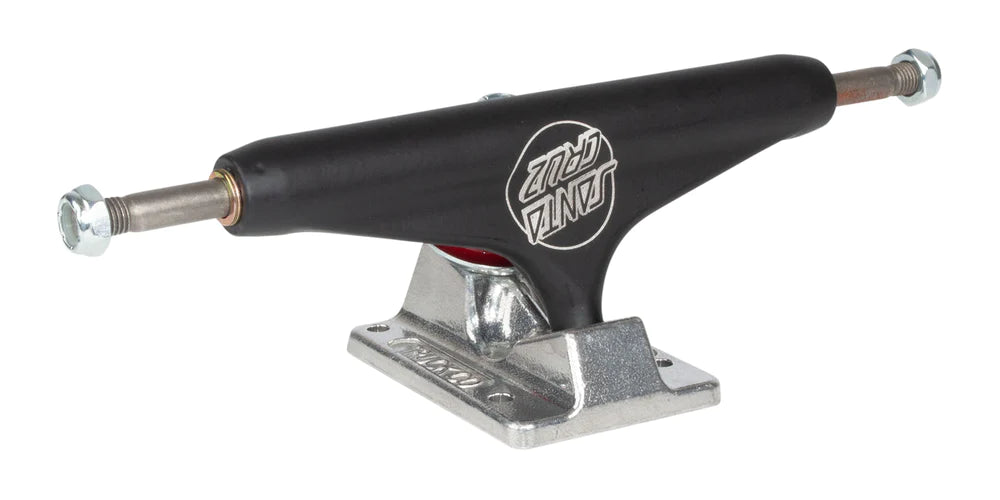 Santa Cruz Black Silver Standard Independent Skateboard Truck - Stage 11 - High Performance Skateboard Trucks for Street, Park & Vert Skating