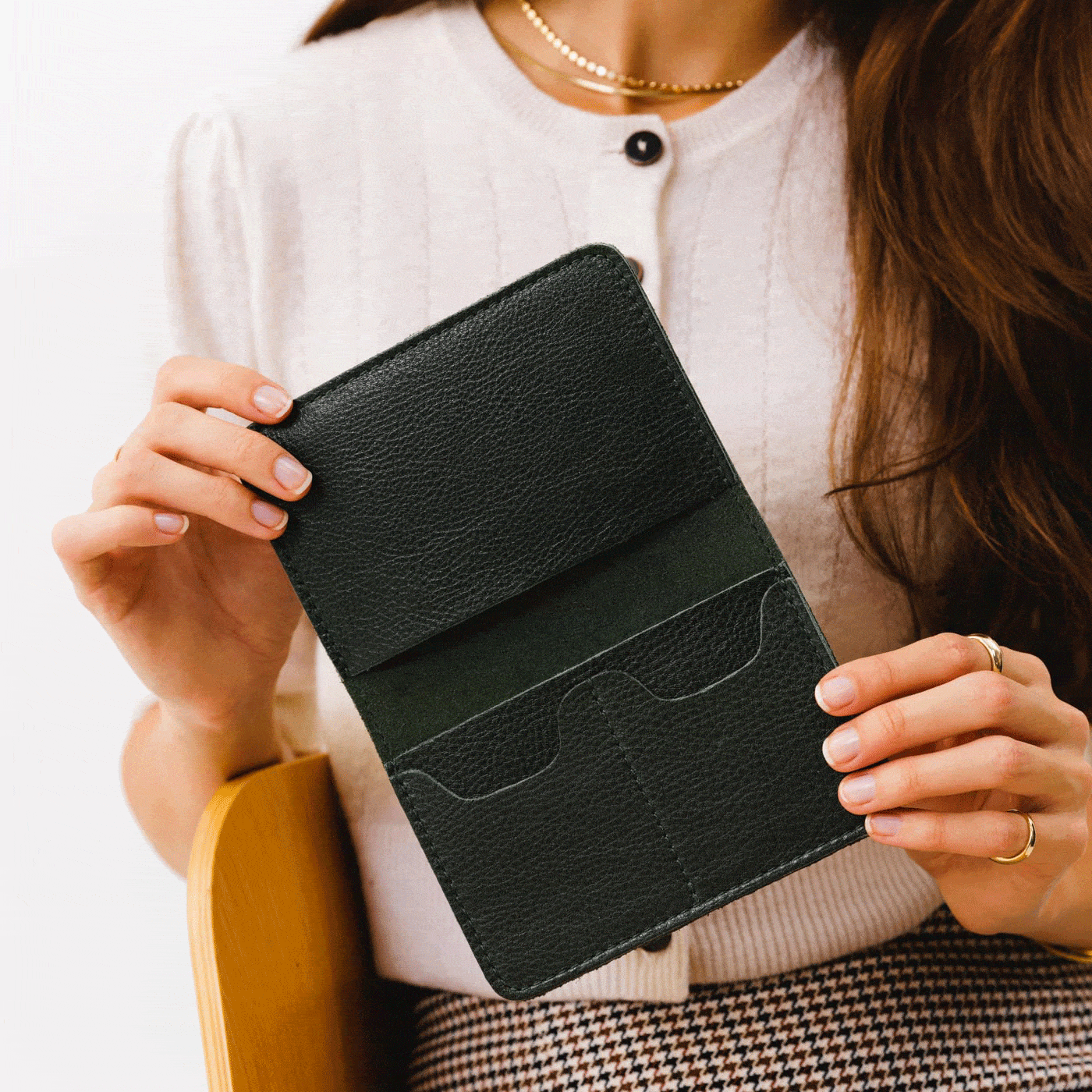 Premium Leather Passport Holder - RFID Blocking, Slim & Durable Travel Wallet for Men & Women | Perfect for Airports, Business Trips & International Travel