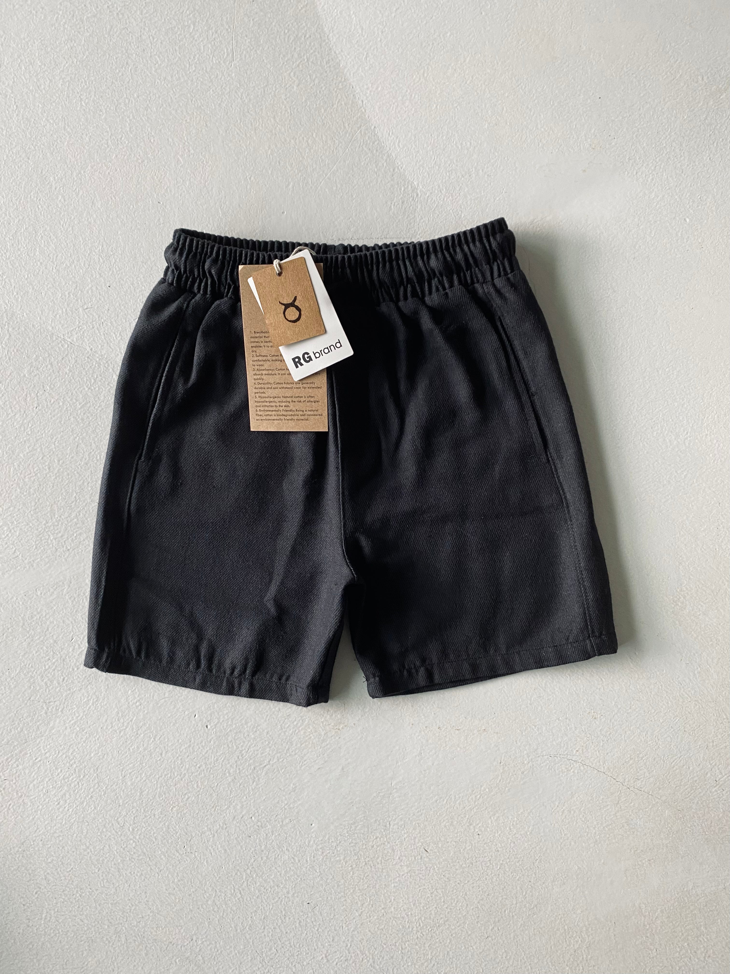 Organic Cotton Kids' Shorts for Boys & Girls Ages 3-9 - Breathable Summer Playwear for Beach, Park & Outdoor Activities