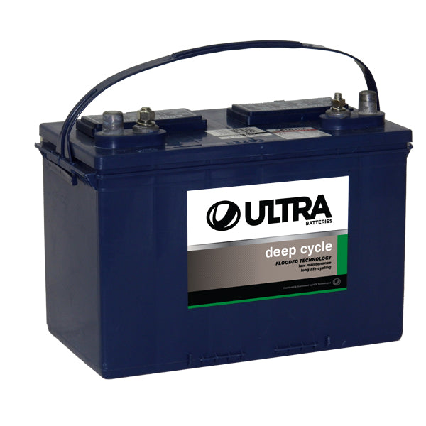 12V 105Ah Deep Cycle AGM Battery - Heavy Duty, Rechargeable for Solar, RV, Marine, Off-Grid Power - Extreme Performance & Long Lifespan