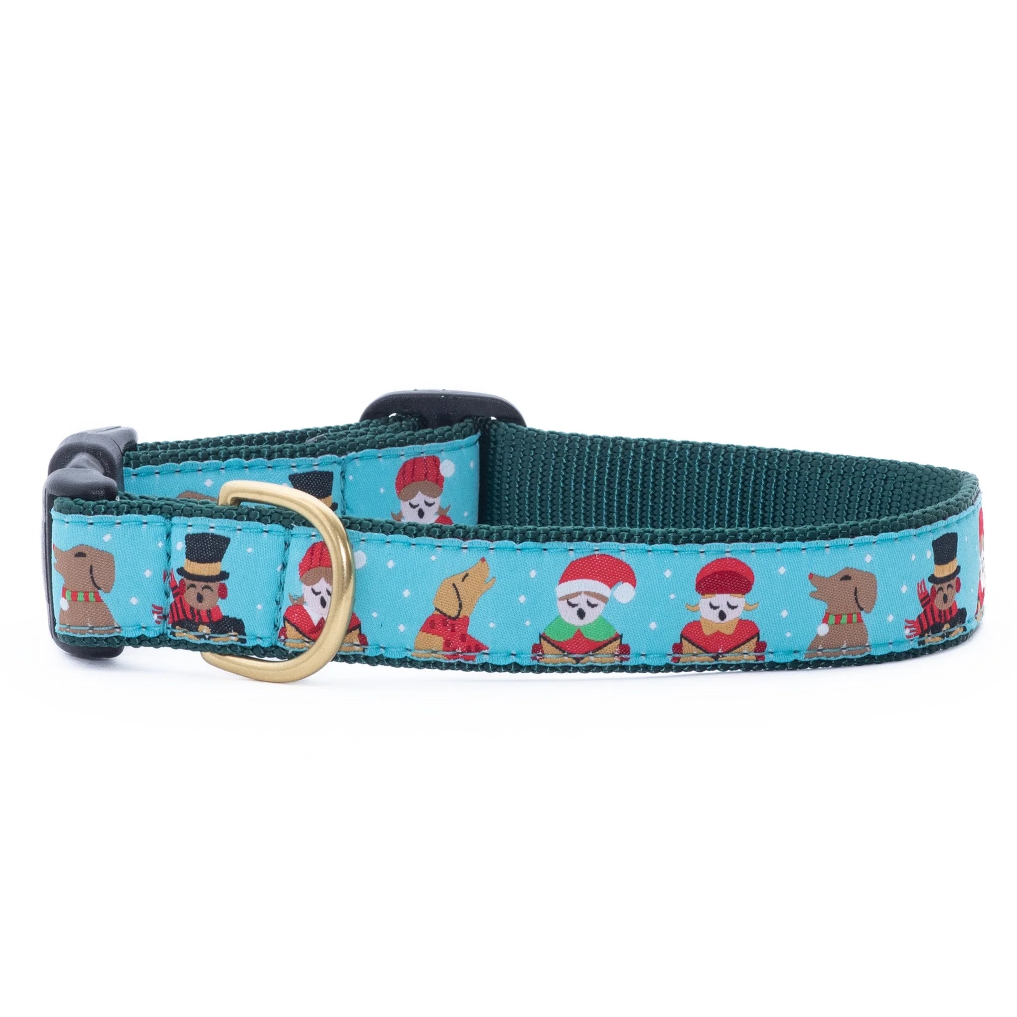 Howlidays Dog Collar - Adjustable Pet Collar with Reflective Strip for Small Medium Large Dogs | Perfect for Night Walks, Training & Outdoor Adventures