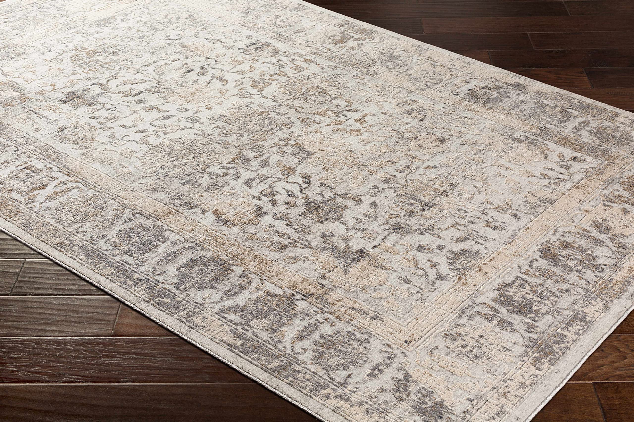 Premium Hauteloom Traditional Gray Area Rug 9' x 12'4
