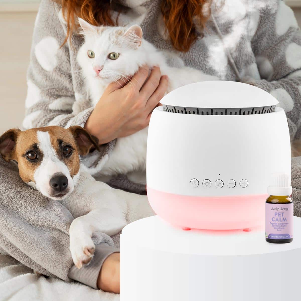 Anxiety Relief Bundle for Dogs & Cats - Calming Chews, Soothing Spray & Comfort Wrap - Perfect for Thunderstorms, Travel & Separation Anxiety