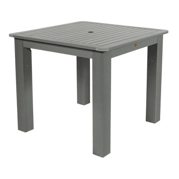 Weatherly 5-Piece Square Counter Height Outdoor Dining Set - Patio Bistro Table and Chairs for Backyard, Garden, Deck or Poolside Dining