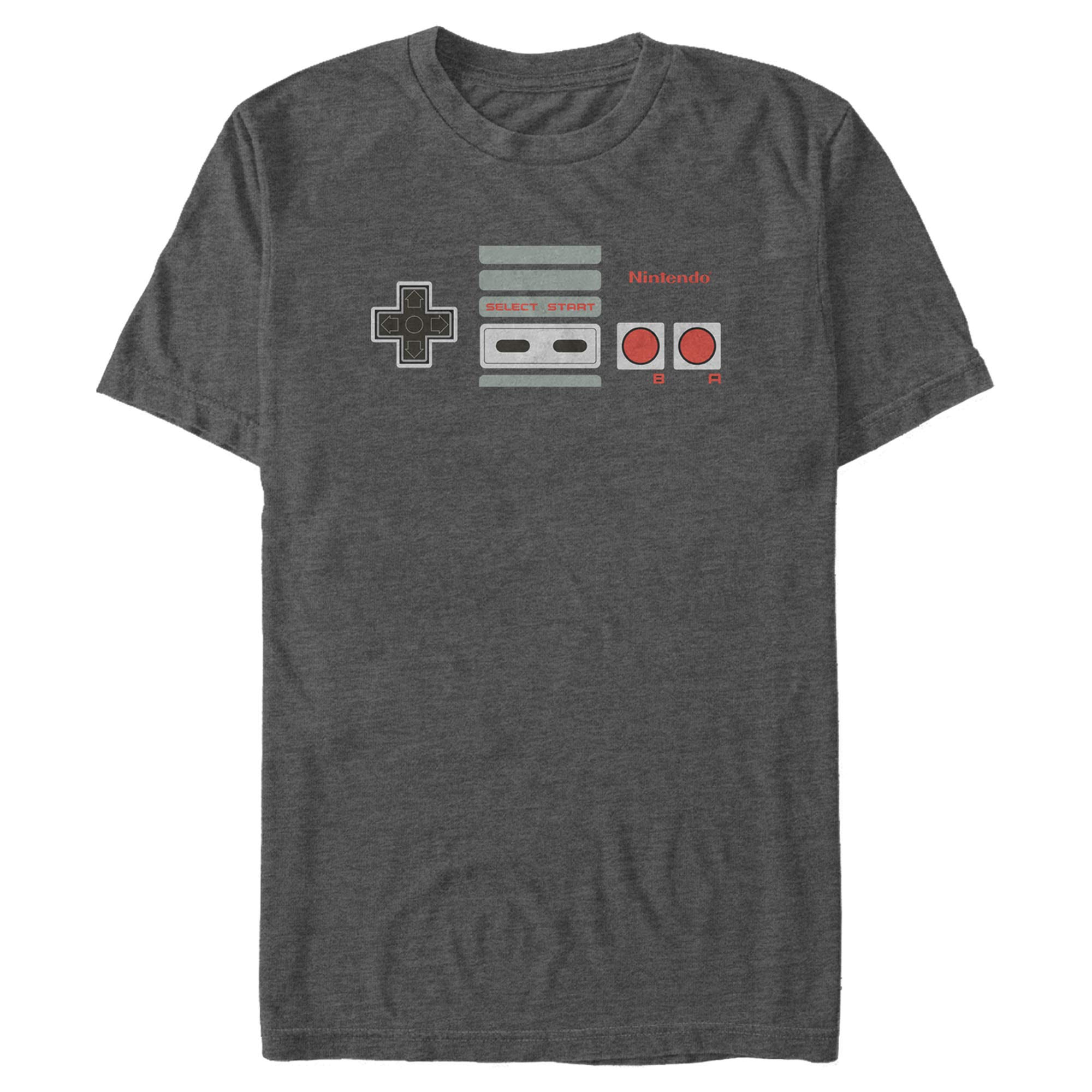 Nintendo Men's Push My Buttons Graphic T-Shirt - Cool Gaming Tee for Casual Wear & Video Game Lovers - Perfect for Gaming Events, Parties & Everyday Outfits