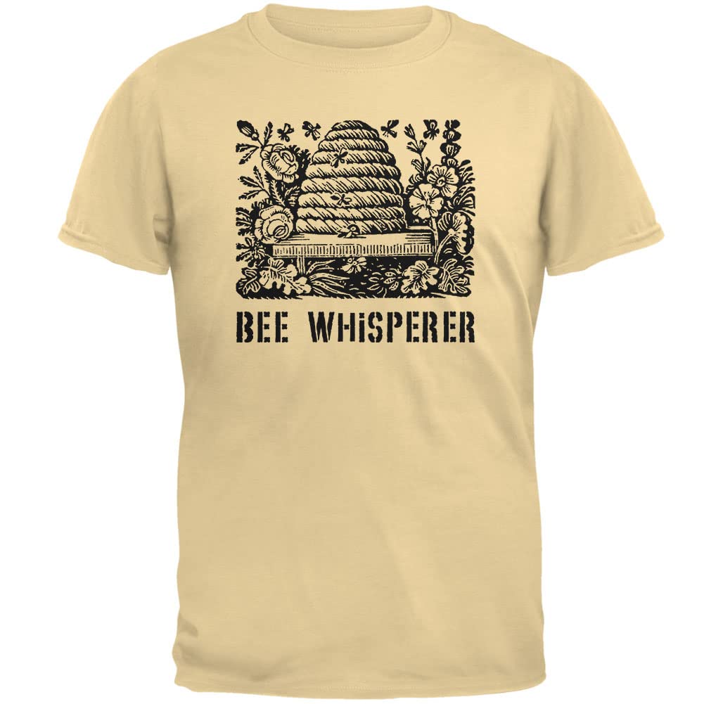 Old Glory Beekeeper Bee Whisperer T-Shirt for Men - Comfortable Cotton Beekeeping Shirt for Gardeners & Nature Lovers - Perfect for Beekeeping, Gardening & Outdoor Activities