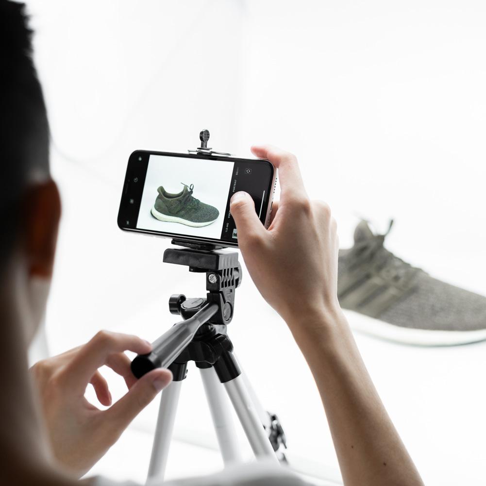 Foldio3 25 Inch Portable Photography Studio Light Box with LED Lights & 2 Backdrops - Perfect for Product Photography, Jewelry, Small Items & Ecommerce Listings