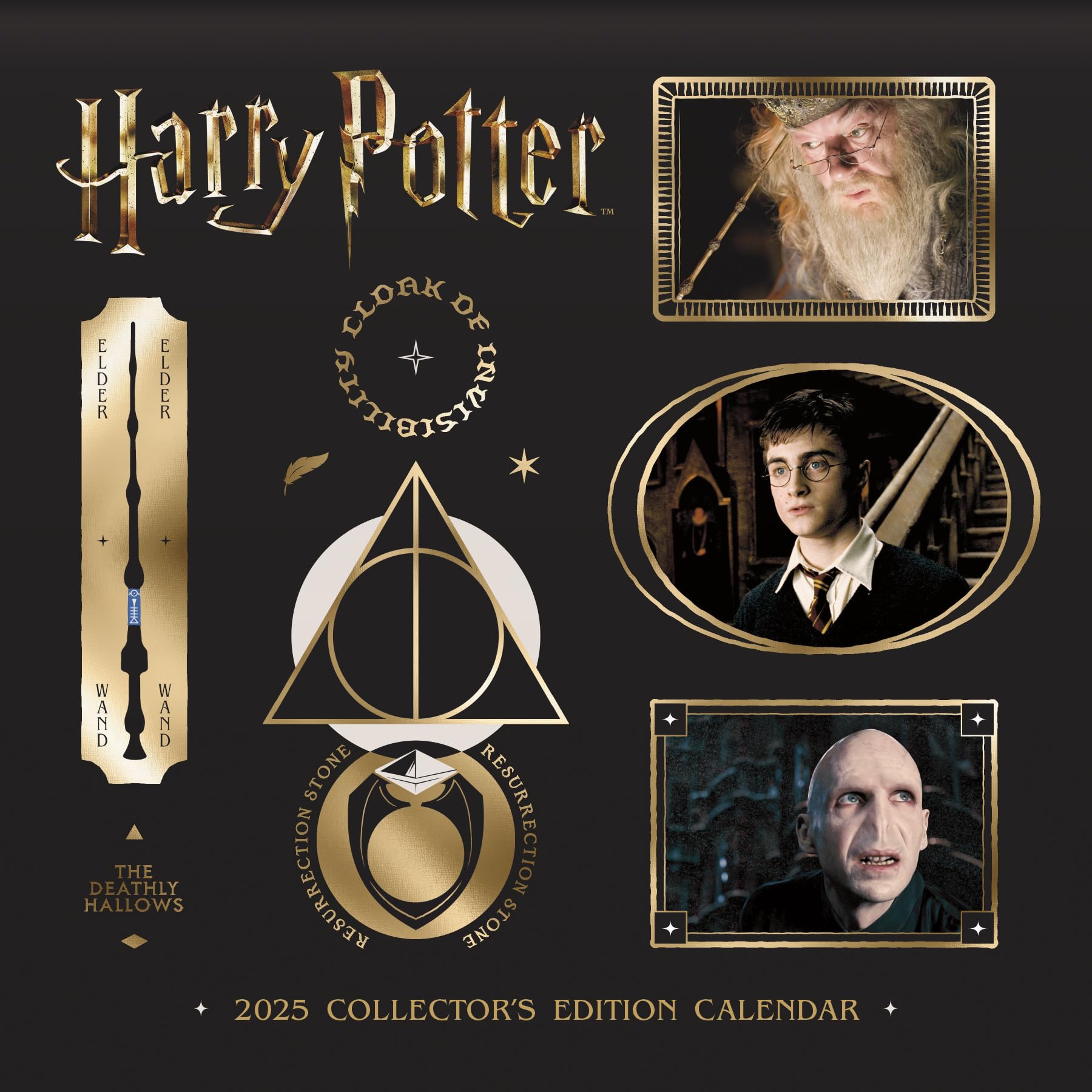 2025 Harry Potter Collector's Edition Wall Calendar - Official Wizarding World Merchandise | Perfect for Home, Office & Classroom Decor | Gift for Potterheads & Fantasy Fans