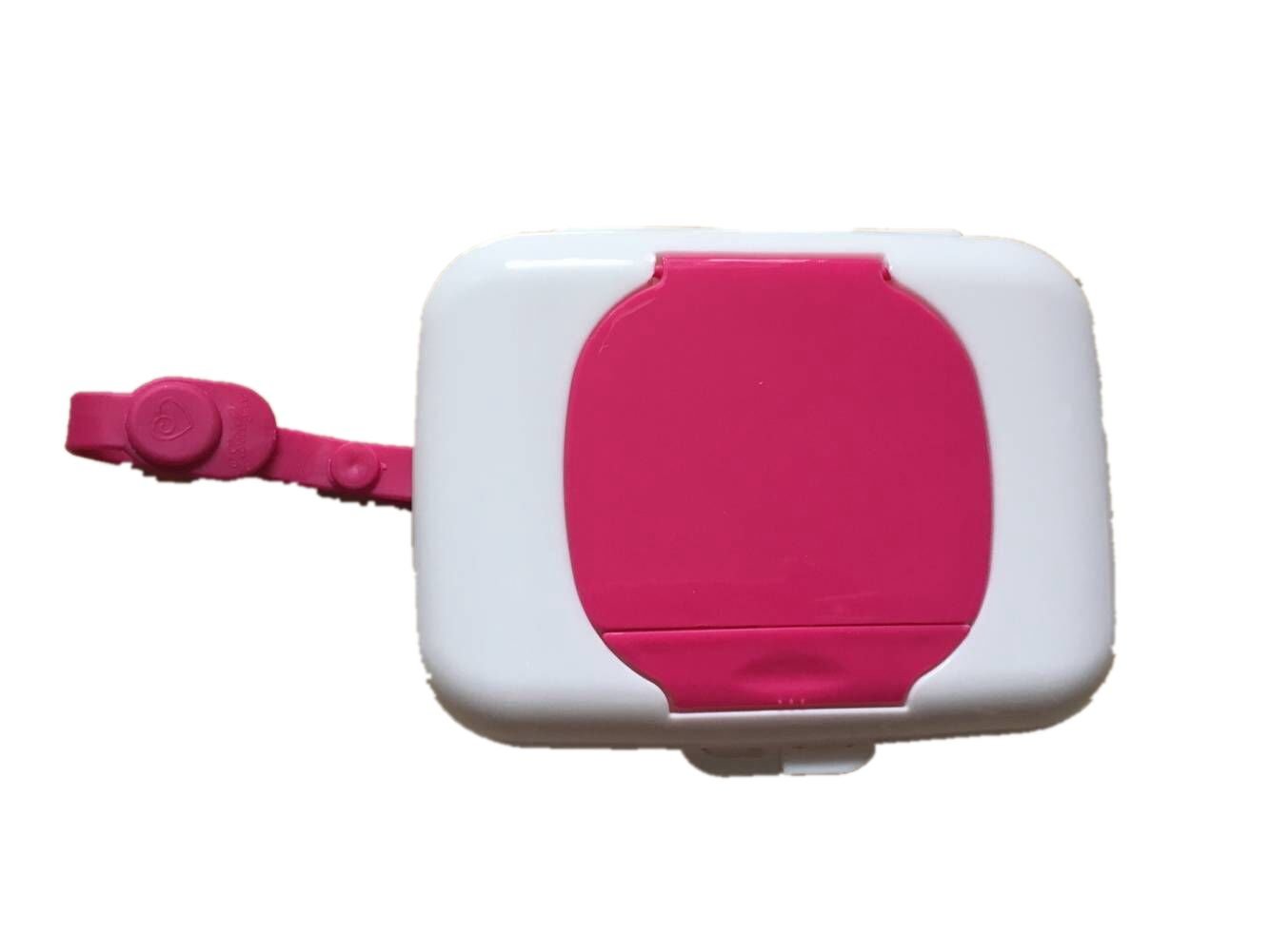 Portable Wet Wipes Dispenser Case - Travel Tissue Box for Baby Care, Outdoor & On-the-Go Use (Red) - Perfect for Diaper Bags, Strollers, Car Seats & Camping Trips
