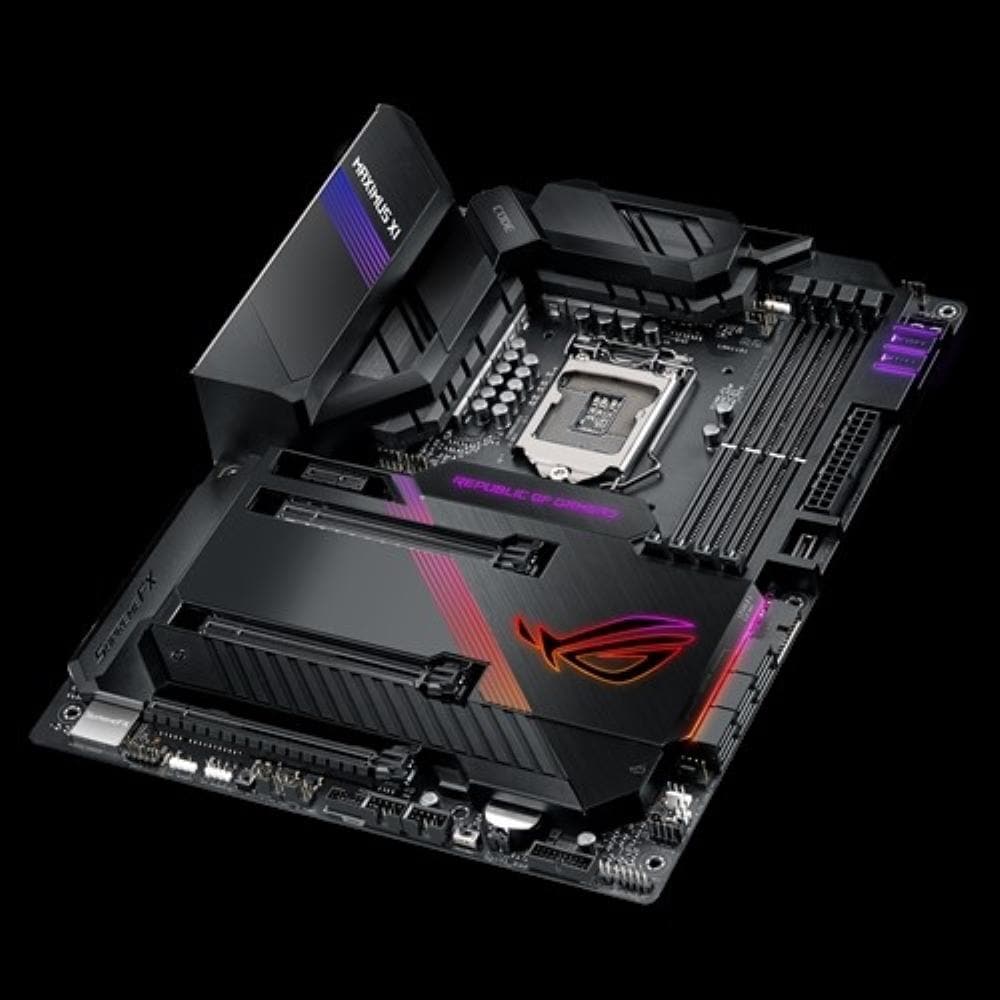 ASUS ROG Maximus XI Code Z390 ATX Gaming Motherboard - LGA 1151 Socket, DDR4, Dual M.2, Wi-Fi, 3-Year Warranty - Perfect for High-End PC Gaming & Content Creation