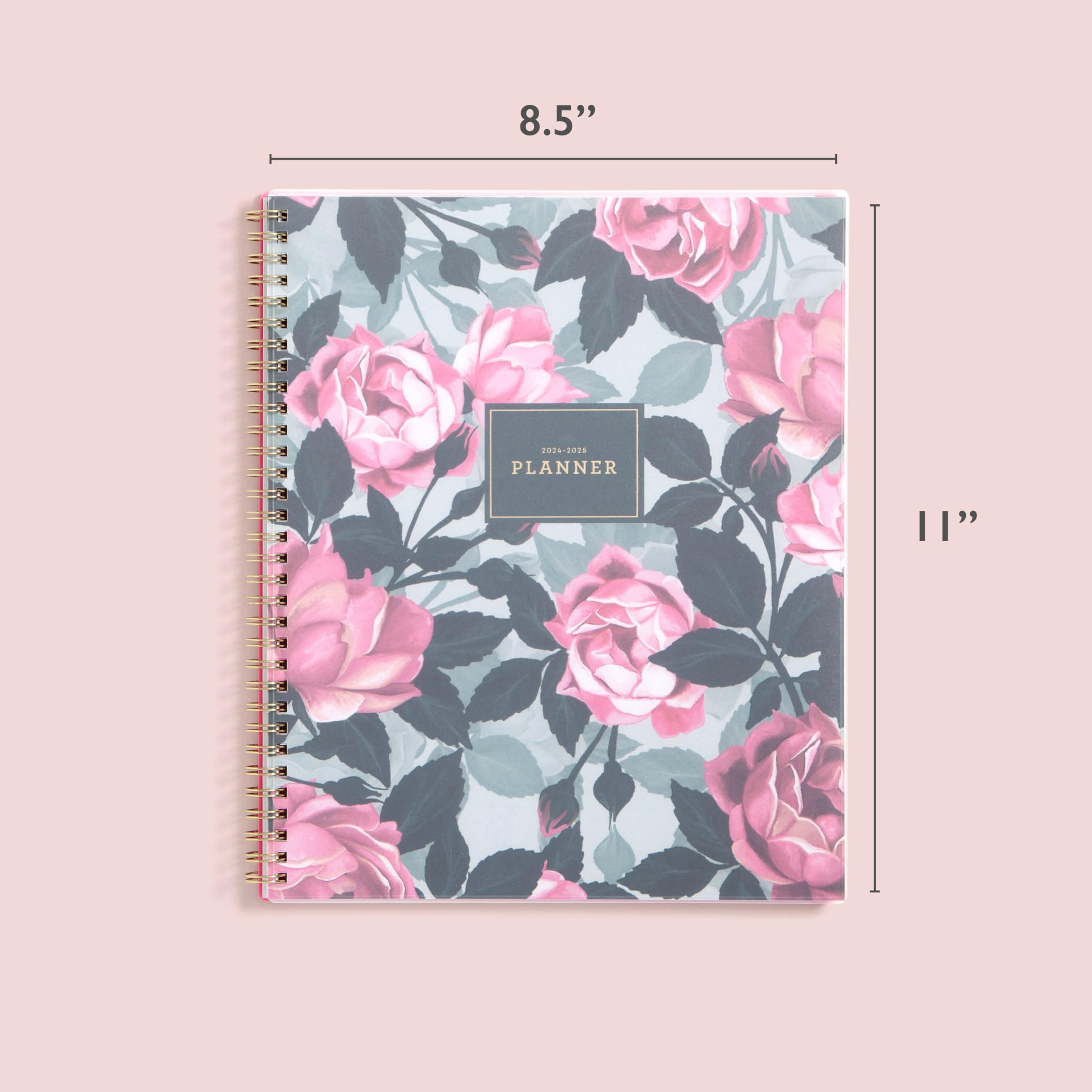 Blue Sky 2024-2025 Academic Planner - Weekly & Monthly Calendar from July 2024 to June 2025, 8.5