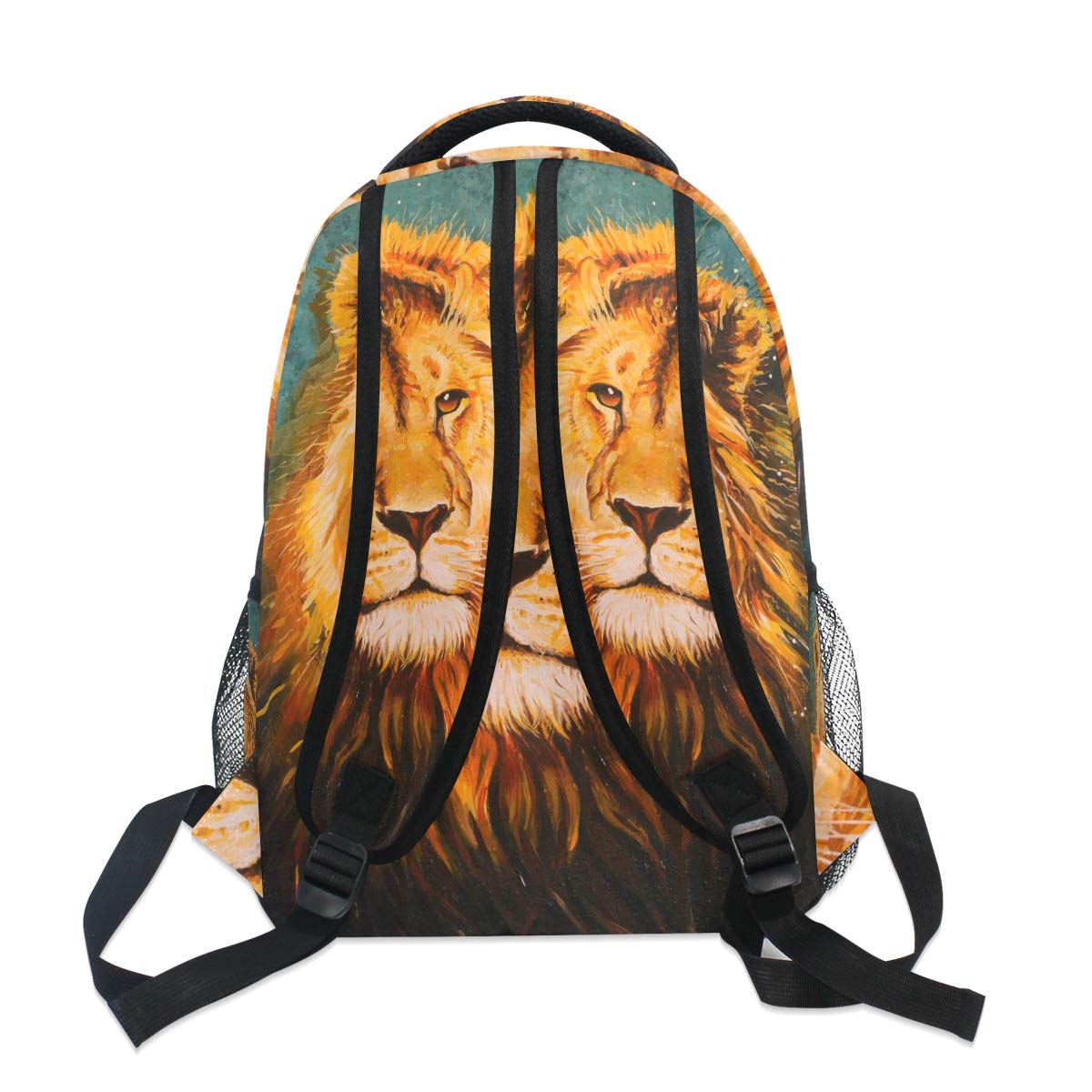 Senya School Backpack - Lion of Judah Bookbag for Boys & Girls, Durable Travel Backpack for Teens (One Size) - Perfect for School, College, Hiking & Daily Use