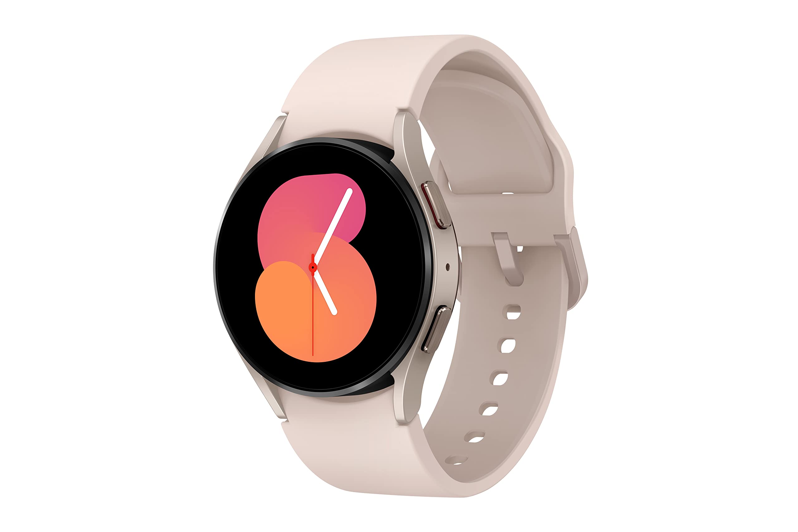 SAMSUNG Galaxy Watch 5 40mm Smartwatch - Bluetooth Fitness Tracker with Heart Rate, Sleep & Body Monitoring, Long Battery Life, Sapphire Glass, Enhanced GPS - US Version (Pink Gold Bezel & Band) for Women's Active Lifestyle & Daily Health Tracking