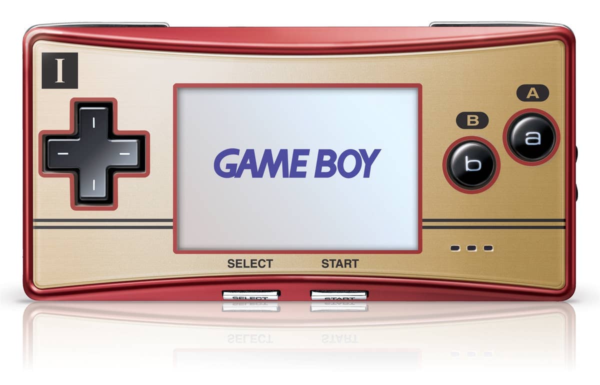 Original Game Boy Advance Micro Famicom Mario Edition - Retro Gaming Console for Nintendo Fans | Perfect for Collectors & Classic Gaming Enthusiasts | Play Vintage Games Anywhere