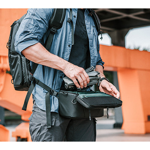 PGYTECH Onemo Shoulder Bag - Waterproof Camera Bag for DSLR & Mirrorless (Twilight Black) | Perfect for Travel, Hiking & Everyday Photography