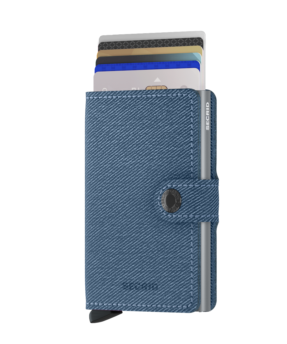SECRID RFID Miniwallet Twist - Slim Anti-Theft Wallet for Men & Women - NFC Blocking Credit Card Holder - Perfect for Travel, Shopping & Everyday Use