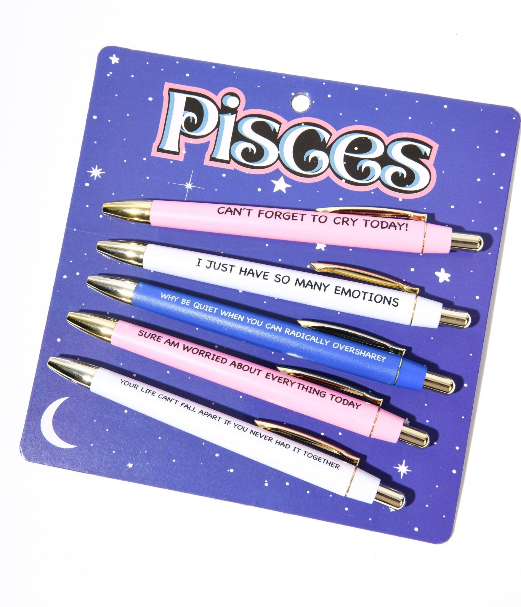 Premium Pisces Zodiac Pen Set - Elegant Writing Gift for Astrology Lovers - Perfect for Journaling, Note Taking & Birthday Gifts