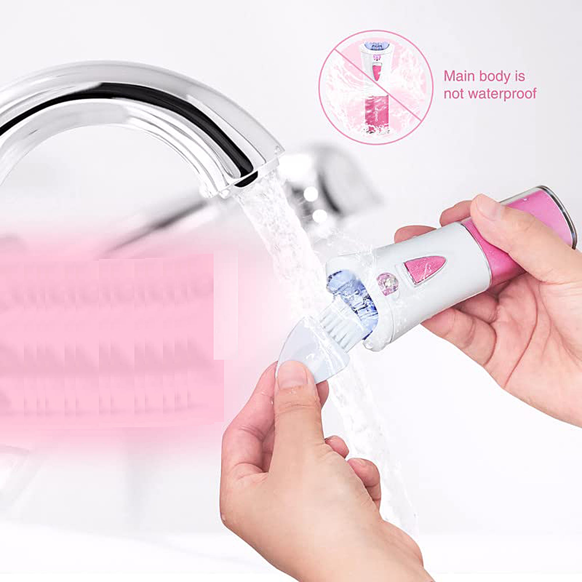 Best Women's Epilator for Facial Hair Removal - Smooth Glide Electric Razor for Legs, Arms, Armpits & Bikini Area | Perfect for At-Home Hair Removal & Travel Use