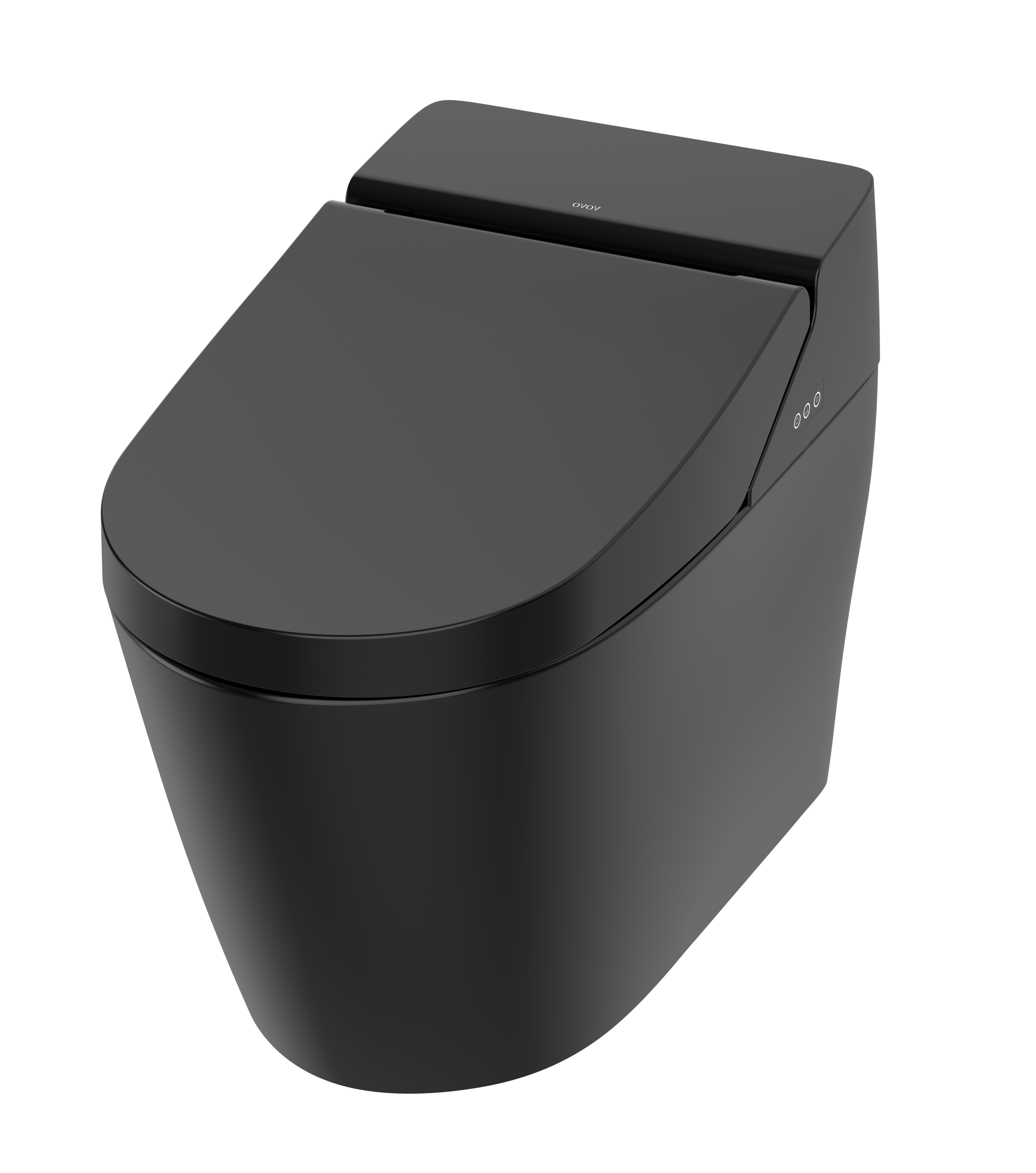 VOVO Smart Toilet with Auto Open/Close Lid, Auto Flush, UV LED Sterilization & Heated Seat - Modern Touchless Bathroom Upgrade for Home, Hotel & Office Use